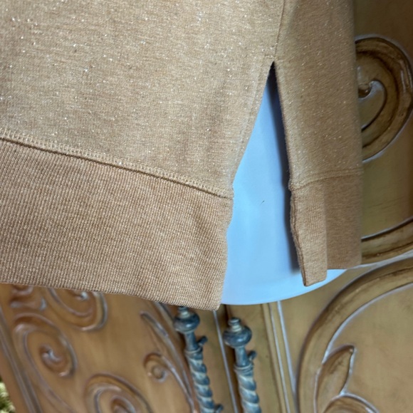 Athleta Relaxed Crewneck Sweatshirt in Camel Heather - Picture 11 of 16